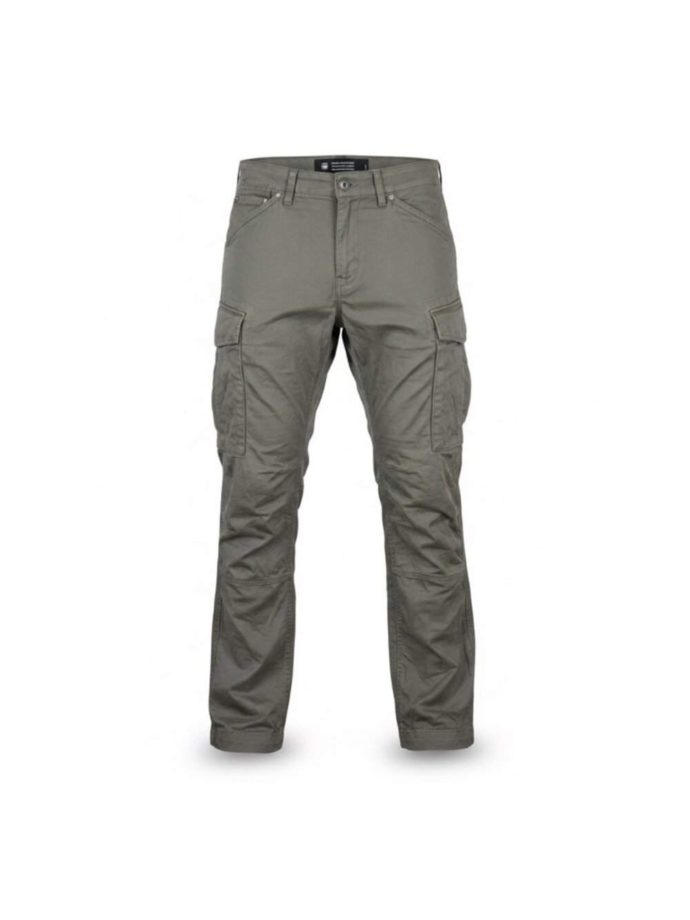 G-Star Raw Mens Olive Cargo Pants Multi-Pocket Durable Design Size 34x36